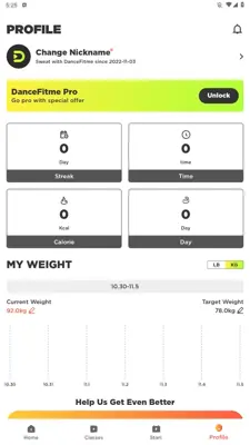 DanceFitme android App screenshot 11